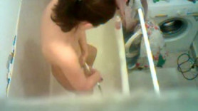 แอบถ่ายสาวอาบน้ำนักศึกษา ในคอนโดหรู เห็นหมอยเลยครับ ขาวมากๆ เห็นแล้วอยากโดนลงไปเลียหีทำความสะอาดให้จริงๆ